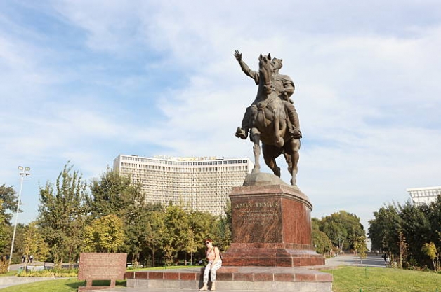 Amir Timur Square Tashkent — Silk Road Heart of the City