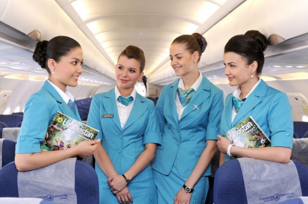 Airlines in Uzbekistan, Distance between main tourist cities of Uzbekistan
