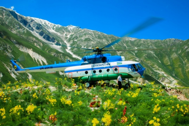 Вертолетные туры в Узбекистане