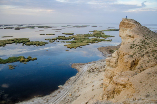 Der Aralsee. Usbekistan