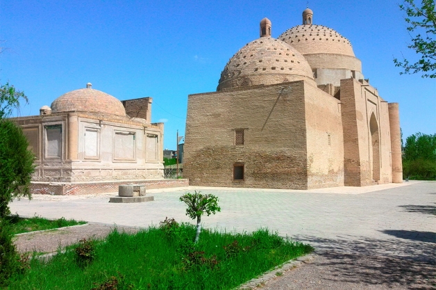 Saif ed-Din Bokharzi and Bayan-Quli Khan Mausoleums in the Bukhara Suburbs